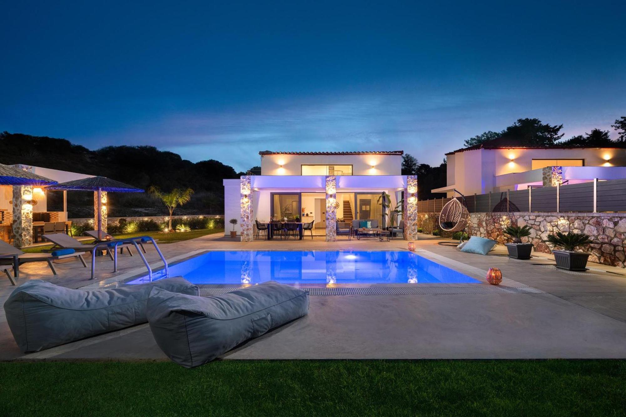 Aiora Luxury Villas Afantou Extérieur photo