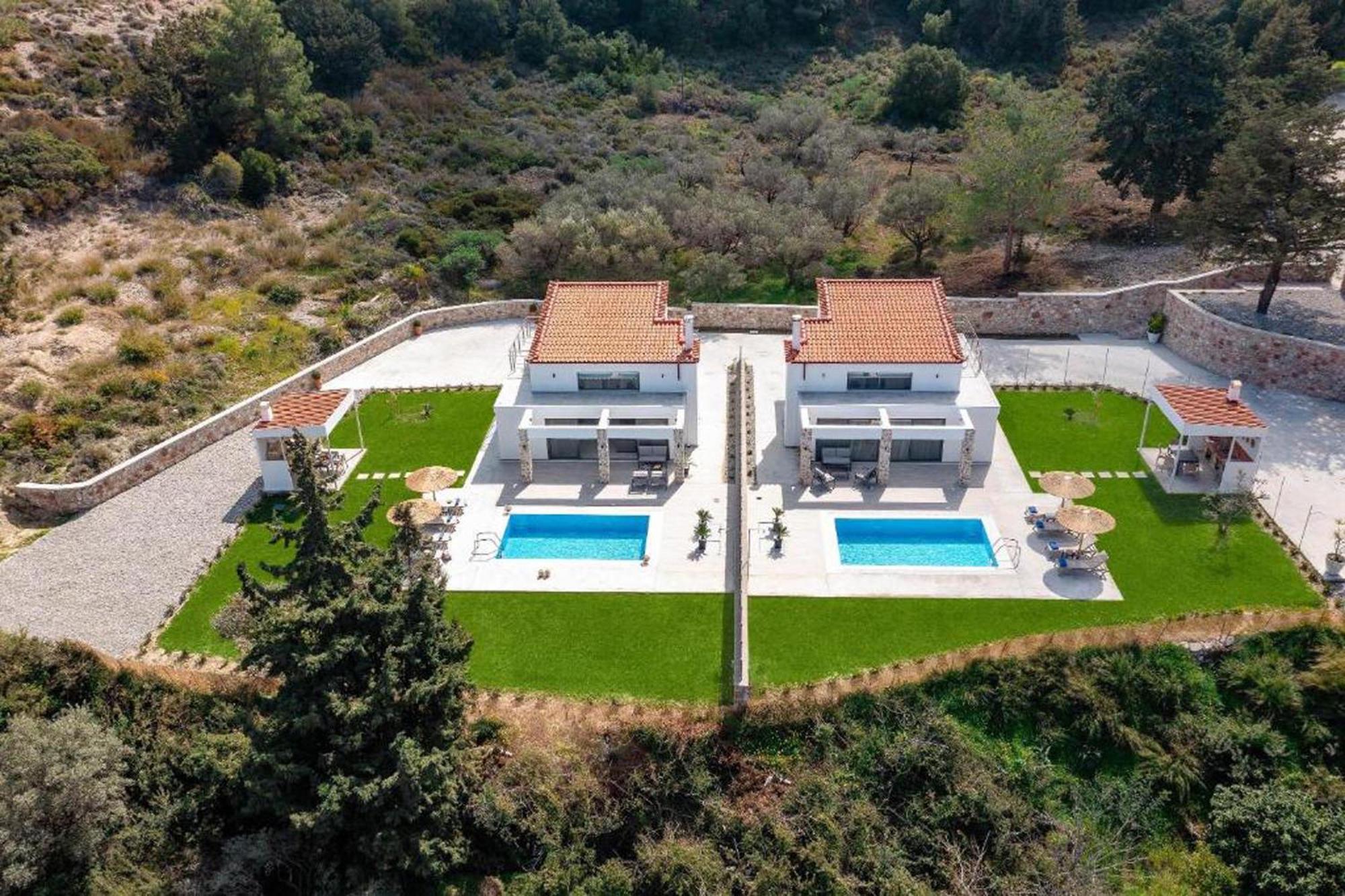 Aiora Luxury Villas Afantou Extérieur photo
